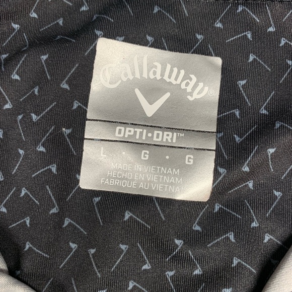 Callaway Black Golf Polo - Picture 4 of 6